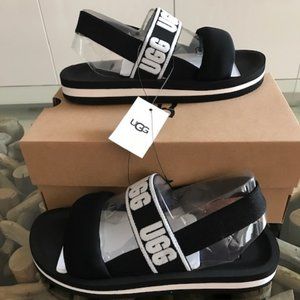 UGG | Shoes | Ugg Black Zuma Sling 